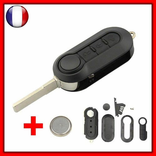 Coque compatible clé fiat 500 - coque,