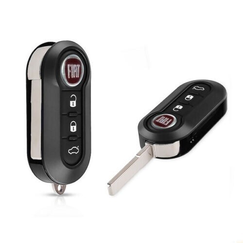 Coque clé pour fiat 500 - pour, panda